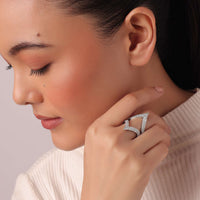92.5 Sterling Silver Statement Ring