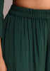 Green Embroidered Anarkali Palazzo Suit With Net Dupatta