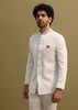 Off White Jodhpuri Suit With Cutdana Work
