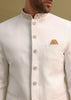 Off White Jodhpuri Suit With Cutdana Work