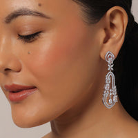 Beautiful Dazzling Diamonds Dangler Earrings