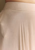 Beige Crop Top Set With Thread And Sequin Jacket
