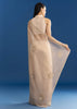 Beige Organza Tissue Saree With Delicate Embellished Edge