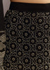 Black Beads Work Kurta Dupatta Set With Fully Beaded Pant