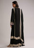 Black Printed Kurta Palazzo Set With Dupatta