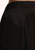 Black And Ivory Printed Chanderi Kurta Palazzo Set