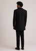 Black Embellished Indo Western Suit