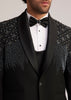 Black Embellished Tuxedo