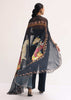 Black Embroidered Georgette Jumpsuit