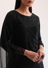 Black Embroidered Kurta Set