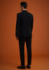 Black Jodhpuri Set With Zardozi Work