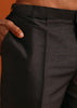 Black Mirror Embellished Jacket And Kurta Set