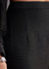 Black Organza Shirt Style Kurta Pant Set