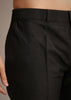 Black Resham Embroidered Jacket And Kurta Set In Silk