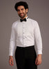 Black Tuxedo With Embellished Jacket And Satin Lapel