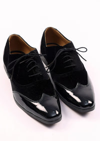Black Velvet Jutti