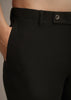 Black Zardozi Embroidered Indowestern Set