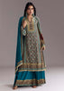 Blue Ajrakh Print Kurta Palazzo Set