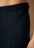 Blue Linen Tuxedo With Hand Embroidery