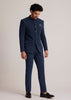 Blue Classic Bandhgala Suit