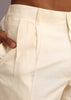 Blue Silk Floral And Stripe Print Jacket Kurta Set