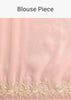 Chic Pink Saree With Resham Thread Work Border