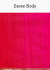 Corel Red Kora Silk Handloom Saree With Woven Traditional Motif