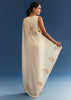Crushed Tissue Saree With Cutdana And Sequins Embroidery