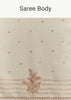 Crushed Tissue Saree With Cutdana And Sequins Embroidery
