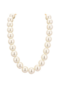 Daisy White Pearl String Necklace