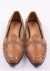 Brown Zardosi Work Juttis For Men