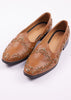 Brown Zardosi Work Juttis For Men