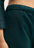Dark Green Silk Kurta Set With Dupatta