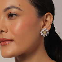 Dazzling Diamonds Stud Earrings