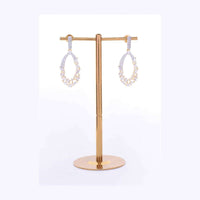 Diamond and stone studded party wear dangler earring only on Kalki