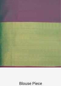 Eggshell Blue Saree In Silk Online - Kalki Fashion