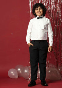 Elegant Black Tuxedo For Boys