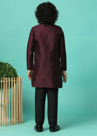 Elegant Embroidered Festive Sherwani For Boys