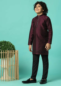 Elegant Embroidered Festive Sherwani For Boys