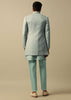 Elegant Green Ombre Indowestern For Men