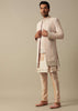 Elegant Peach Indowestern Sherwani Set