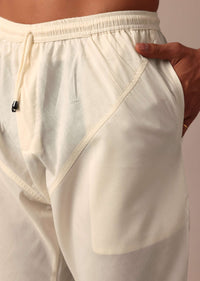 Elegant Peach Indowestern With Ombre Detailing