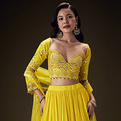 mirror-lehenga
