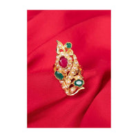 Gold plated navratna ring only on Kalki