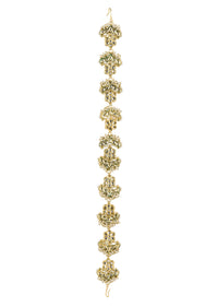 Gold Finish Kundan Studded Mathapatti In Mix Metal