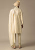 Golden Embroidery Sherwani Set