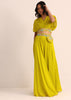 purple-art-silk-skirt-with-bustier-enhanced-with-3d-flower