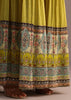 Green Printed Sharara Set With Chiffon Dupatta