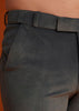 Grey Bandhgala With Embroidered Crest