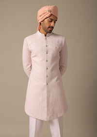 Indowestern Set With All-Over Heavy Embroidery